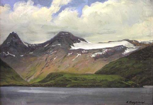 Fjordbunn, Knud Bergslien